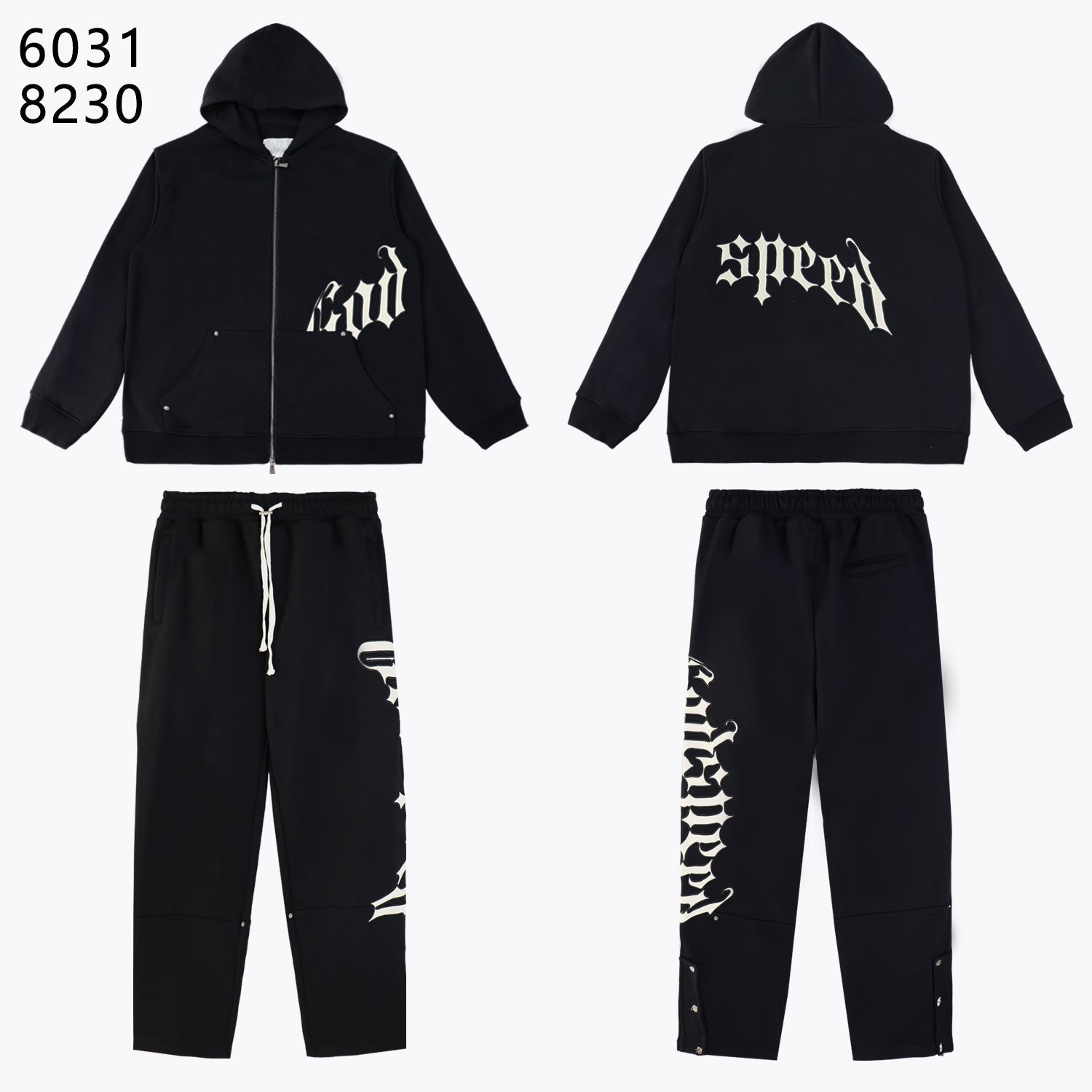 GodSpeed New Hoodie and Pants Set