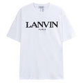 LANVIN Letter Embroidery T-Shirt