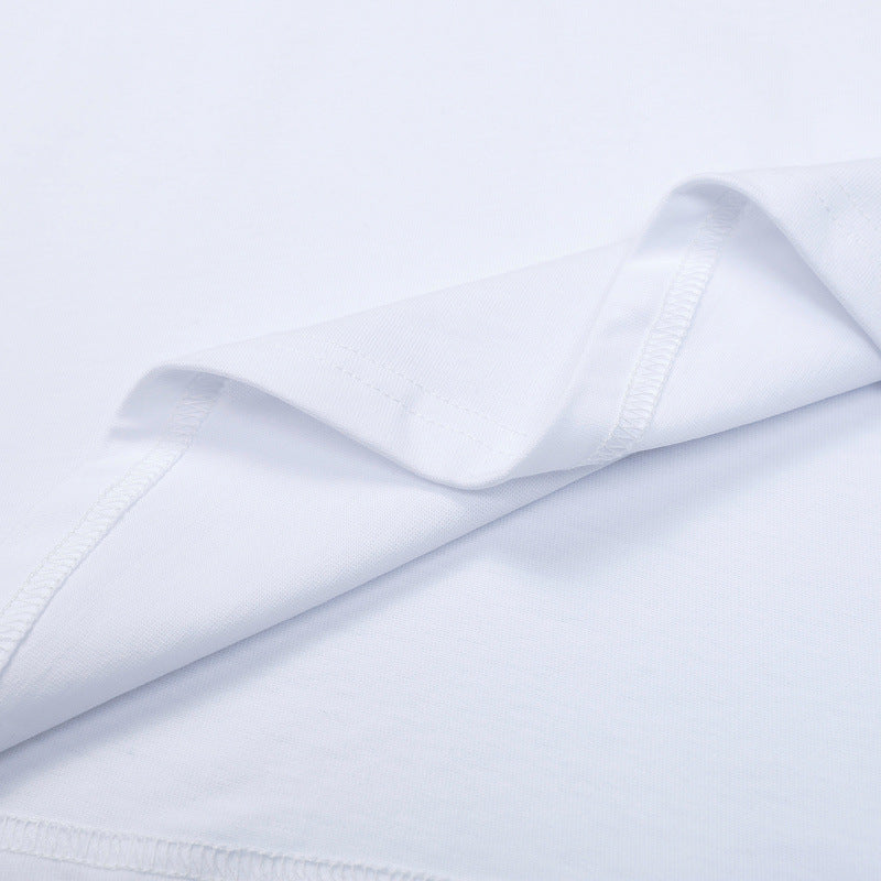 LANVIN Letter Embroidery T-Shirt