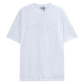 LANVIN Letter Embroidery Logo T-Shirt White