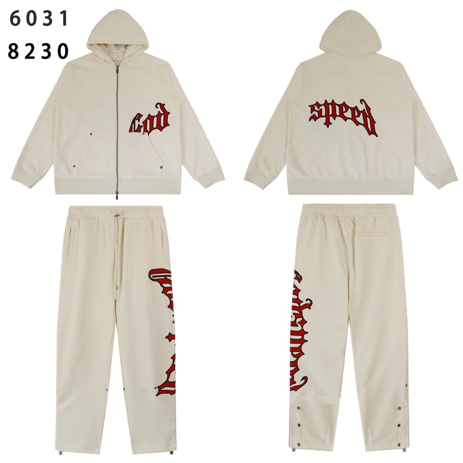 GodSpeed New Hoodie and Pants Set