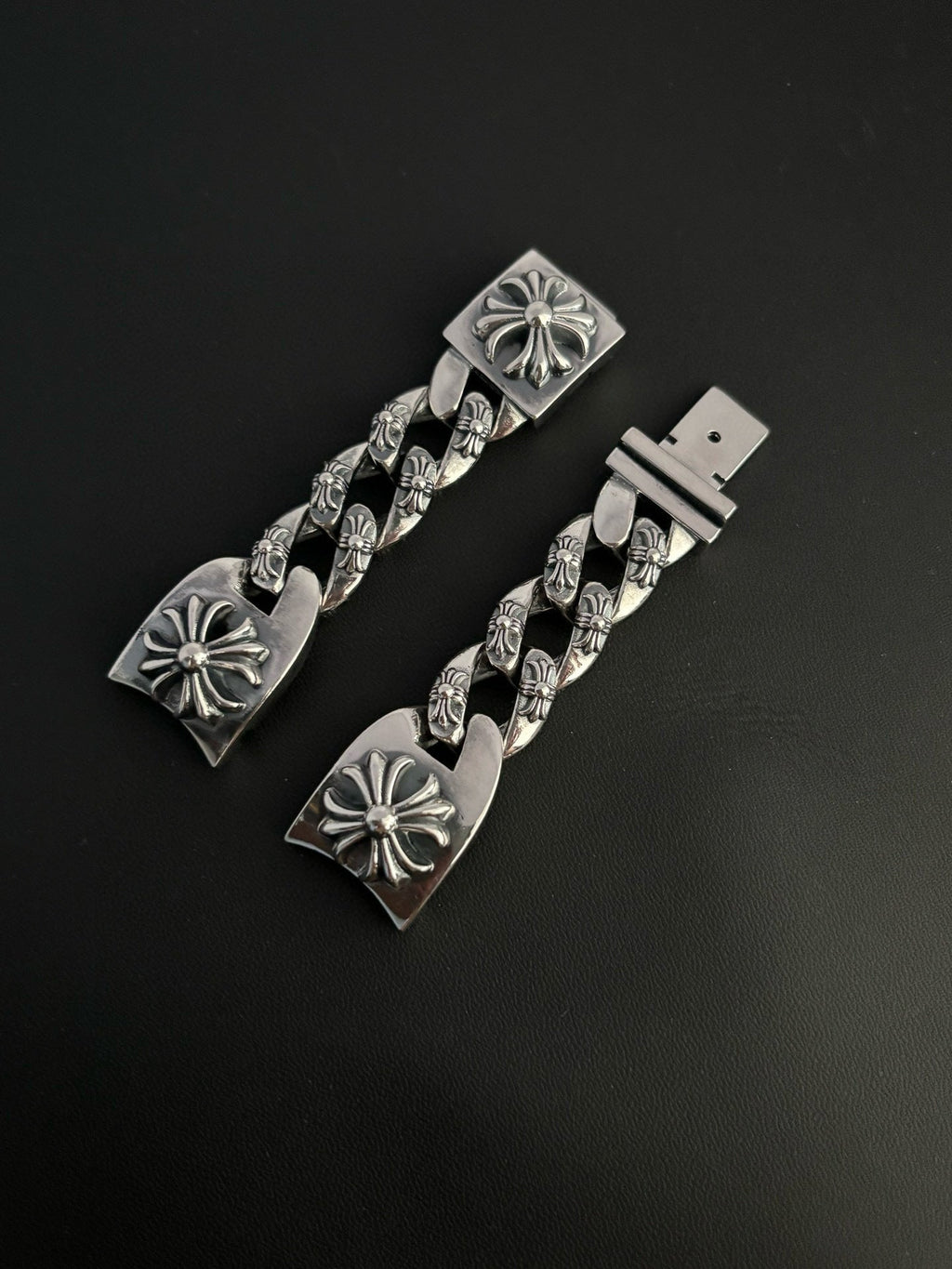 Chrome Hearts cross flower full flower watch strap