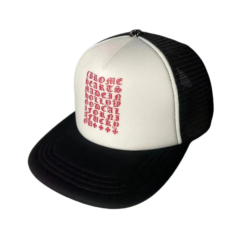 Chrome Hearts Eyechart Cap Trucker Hat